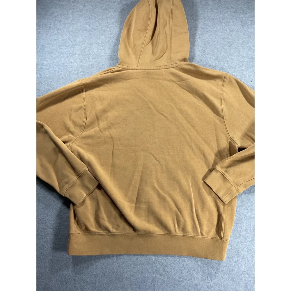 Nike Mens Sportswear Club Fleece Hoodie Wheat Gold Mustard Yellow 2246 M